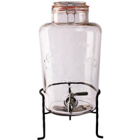 Olympia Nantucket Style Drink Dispenser with Wire Stand 8.5Ltr