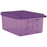 Araven Allergen Polypropylene 1/2 Gastronorm Food Container 10L