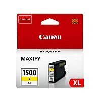 Canon PGI-1500XL Y ( 9195B001 ) Yellow High Yield Ink Cartridge Original - for MAXIFY MB2050, MB2150, MB2155, MB2350, MB2750, MB2755