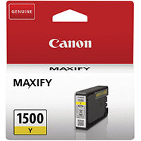 Canon PGI-1500 Y ( 9231B001 ) Yellow Ink Cartridge Original - for MAXIFY MB2050, MB2150, MB2350, MB2750, MB2755