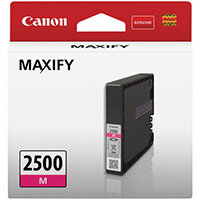 Canon PGI-2500 M ( 9302B001 ) Magenta Ink Cartridge Original - for MAXIFY iB4050, iB4150, MB5050, MB5150, MB5155, MB5350, MB5450, MB5455