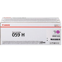 Canon 059H Magenta High Yield Laser Toner Cartridge 3625C001 Canon 059H Magenta High Yield Laser Toner Cartridge 3625C001