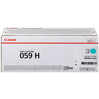 Canon 059H Cyan High Yield Laser Toner Cartridge 3626C001 Canon 059H Cyan High Yield Laser Toner Cartridge 3626C001