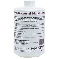 Maxima Hand Soap Unperfumed Bactericidal 1 Litre Pack of 2