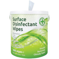 Ecotech Disinfectant Wipe Bucket Pack 1 (Contains 1000 Wet Wipes)