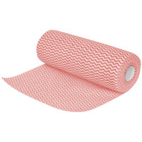 Jantex Non Woven Cloths Red (Roll of 100)