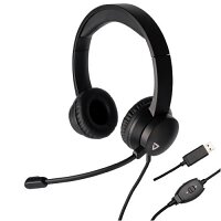 THRONMAX THX-20 USB Headset for Mac and Windows, USB, Boom Microphone, Padded Headphones, Adjustable Headband, Remote Control - Ideal for Teams, Skype, Chat, Gaming, Music - Colour: Black THRONMAX THX-20 USB Headset for Mac and Windows, USB, Boom Microphone, Padded Headphones, Adjustable Headband, Remote Control - Ideal for Teams, Skype, Chat, Gaming, Music - Colour: Black