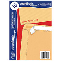 County Stationery C5 10 Manilla Board Envelopes Pack of 10 C524