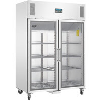 Polar G-Series Upright Double Door Gastro Display Fridge 1200Ltr