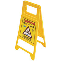 SYR Safe Guard Non-Tip Wet Floor Safety Sign