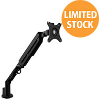 Emma Single Gas Monitor Arm Black - For Screens up to 32" Emma Single Gas Monitor Arm Black - For Screens up to 32"