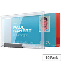 Durable Pushbox Duo Transparent Card Holder 892119