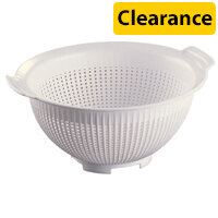 Araven Polypropylene Colander - 280mm Diameter, Durable Kitchen Utensil, Food-Safe