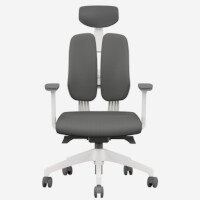 Duorest 2.0 Ergonomic Office Chair with Adjustable Curved Headrest Grey Duorest 2.0 Ergonomic Office Chair with Adjustable Curved Headrest Grey