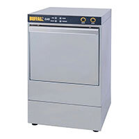 Buffalo Undercounter Glasswasher with Drain Pump 400x400mm Baskets