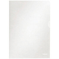 Esselte Clear Embossed Folders Pack of 100 54832