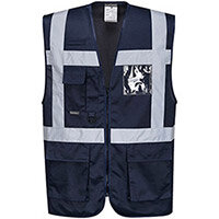 Portwest F476 Iona Executive Vest Navy Medium