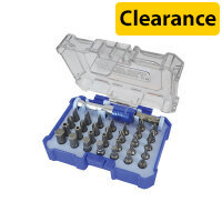 Faithfull Screwdriver Bit Set, 32 Piece