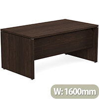 Fermo Executive Office Desk W1600mm Dark Walnut Fermo Executive Office Desk W1600mm Dark Walnut