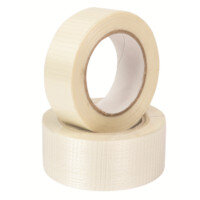 Packing Tape Crossweave Filament 50mmx50m Pack of 18 FLT0011