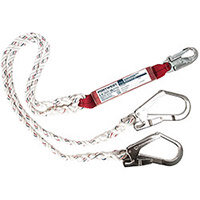 Portwest FP25 Double Lanyard Shock Absorbing White