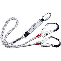 Portwest FP55 Double Kernmantle Lanyard White