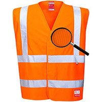 Portwest FR71 Bizflame Antistatic Vest Orange SM Portwest FR71 Bizflame Antistatic Vest Orange SM