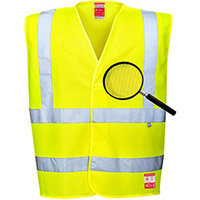 Portwest FR71 Bizflame Antistatic Vest Yellow SM