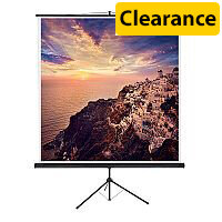 Franken Tripod Projection Screen ValueLine W:2200xH:2200mm Format 1:1 LWST222