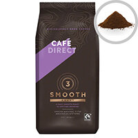 Cafedirect Medium Roast Ground Coffee 750g Pack of 1 TW12002 Cafedirect Medium Roast Ground Coffee 750g Pack of 1 TW12002