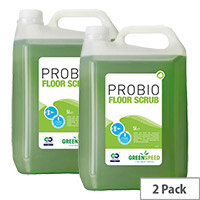 Greenspeed Probio Eco Friendly Floor Scrub 5L (Pack of 2) 4003625 Greenspeed Probio Eco Friendly Floor Scrub 5L (Pack of 2) 4003625
