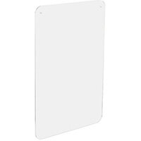 Exacompta Sneeze Guard Cashier Protection Suspended 100x66cm Exacompta Sneeze Guard Cashier Protection Suspended 100x66cm