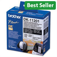 Brother DK11201 Address Label 29 x 90mm White Roll of 400