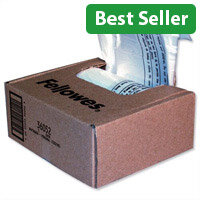 Fellowes Shredder Waste Bags 28L Pack of 100 3605201