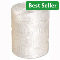 Medium Polypropylene Twine 1kg 450m White 97656008