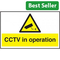 Stewart Superior Warning Sign CCTV In Operation Size A5 PVC GN00751R