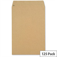 New Guardian 330x279mm 130gsm Manilla Peel and Seal Pocket Envelopes Pack of 125 New Guardian 330x279mm 130gsm Manilla Peel and Seal Pocket Envelopes Pack of 125