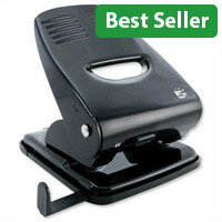 2 Hole Black Punch Metal with Plastic Base 40 sheets 5 Star