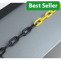 Plastic Chain 8mm Black/Yellow 360079