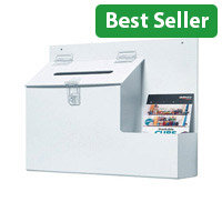 Deflecto Ballot/Suggestion Box White