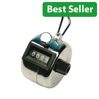 Q-Connect Tally Counter Chrome