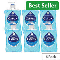 Carex Pack of 6 AntiBacterial Original Hand Wash Liquid Soap 250ml