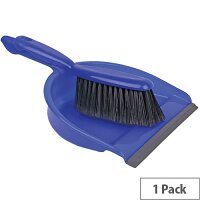 Bentley Dustpan and Brush Set Blue 8011/B