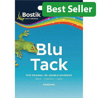 Bostik Blu-Tack Handy Pack, 60g (801103) - Reusable Adhesive for Posters, Paper & Crafts