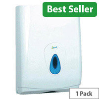 2Work Hand Towel Dispenser for All Type of Hand Towels Folds White DS923E