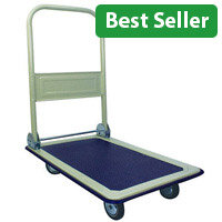 GPC Lightweight Folding Platform Trolley 150kg Capacity GI002Y