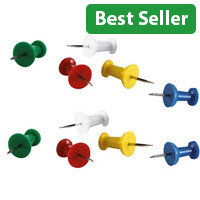 Push Pins Assorted Pack 20 20371