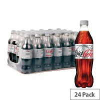 Coca-Cola Diet Coke Soft Drinks 500ml Bottle (Pack 24) 100187