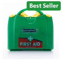 Green Box HSE First Aid Kit, 1-10 Person (Ref 1001007) - Compact First Aid Kit for Small Offices