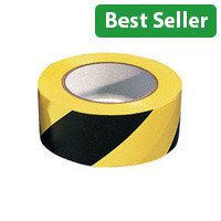 Self-Adhesive Safety Tapes Black And Yellow Size 50mm x 33m Packs of 1